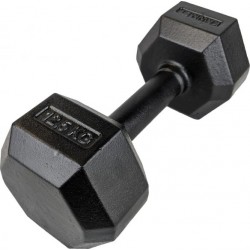 Гантель чавуна Kawmet Hexagonal 1 х 12,5 кг, код: M-8883720-IN