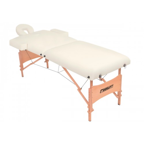 Масажний стіл-кушетка EasyFit ZenRest складна + чохол 2140х710х640х855 мм, бежевий, код: EF-2215-70