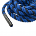 Канат для кросфіту Orlins 8 м, діаметр 40 мм посилений, синьо-чорний, код: RO-187