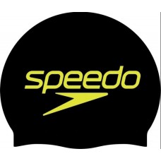 Шапка для плавання Speedo Slogan PRT Cap AU/AF/AM чорний, код: 5059937796253