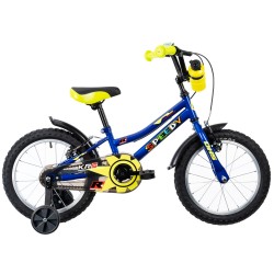 Дитячий велосипед DHS Speedy 1603 16", синій, код: 22216032230-IN