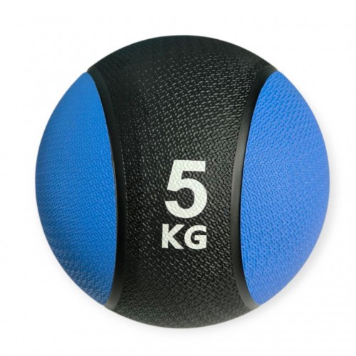 Медбол двокольоровий з відскоком SNS MDB2 5 кг, чорно-синій, код: 19287-SNS
