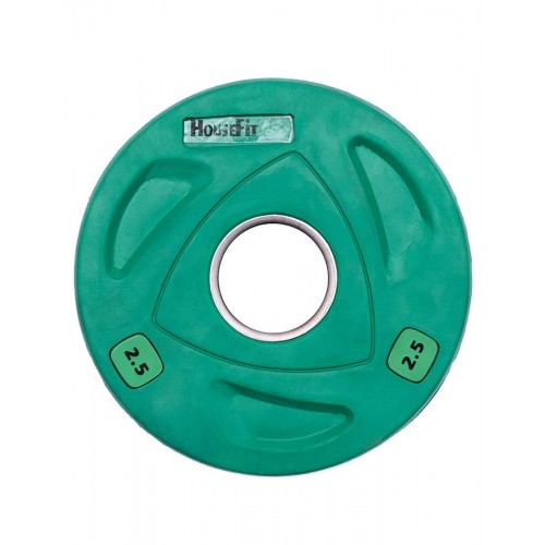 Диск олімпійський HouseFit OR-102-2.5 2,5 кг, код: К00010979 Диск олімпійський HouseFit OR-102-2.5 2,5 кг, код: К00010979