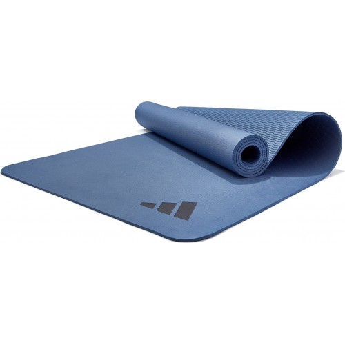 Килимок для йоги Adidas Premium Yoga Mat 1760х610х5 мм, синій, код: 885652025270