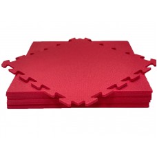 М"яка підлога килимок-пазл Lanor Веселка 480х480х10мм, червоний, код: 1572465290-E