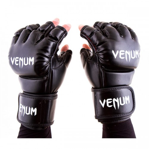 Рукавички Venum MMA 364 Flex XL чорний, код: VM364-XLBL