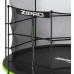 Батут Zipro Jump Pro 14FT (4350 мм) з внутрішньою сіткою, салатовий-чорний, код: 5902659840691-IN