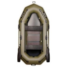 Двомісний надувний гребний човен Bark 2600х1300х340 мм, код: В-260РD