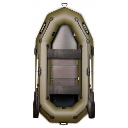 Двомісний надувний гребний човен Bark 2600х1300х340 мм, код: В-260РD