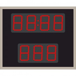 Табло для гирьового спорту LedPlay (485х400), код: GS1001