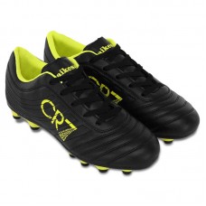 Бутси футбольні Yuke розмір 45, чорний-жовтий, код: L-11-40-45_45BK