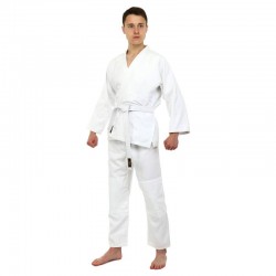 Кімоно для дзюдо Mizano, розмір 0 (зріст 130), білий, код: JD05_0W