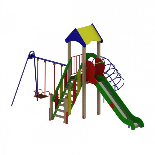 Ігровий комплекс Miros "Лунтік" 3450x5840x3530 мм, код: DIO804.1 Ігровий комплекс Miros "Лунтік" 3450x5840x3530 мм, код: DIO804.1