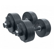 Гантелі обгумовані олімпійські RN-Sport 2х41 кг, код: olimp_RNOD_2х41