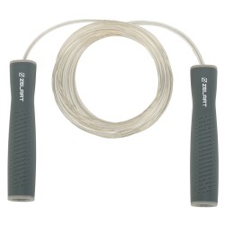 Скакалка швидкісна з підшипниками Zelart 3м, сірий, код: FI-4880