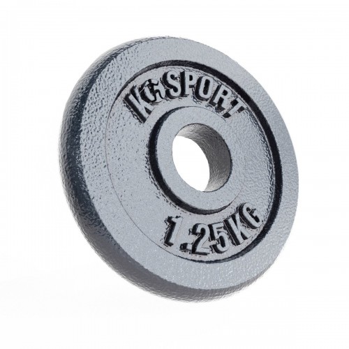 Диск чавунний K-Sport O1.25 1,25 кг, сірий, код: KS-295-IN