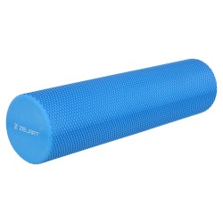Ролер масажний циліндр цільний Zelart 60см, синій, код: FI-7692-60