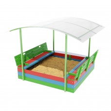 Пісочниця Miros з навісом 2500х2300х1840 мм, код: DIO233.7
