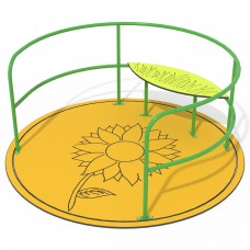 Карусель інклюзивна Волошка InterAtletika, код: LK484.1-SM Карусель інклюзивна Волошка InterAtletika, код: LK484.1-SM