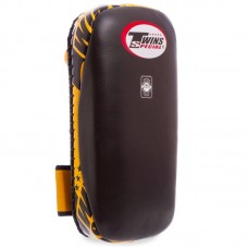 Пади для тайського боксу Тай-педи Twins 18x38x5см чорний-жовтий, 1шт, код: KPL2-M_BKY-S52 Пади для тайського боксу Тай-педи Twins 18x38x5см чорний-жовтий, 1шт, код: KPL2-M_BKY-S52