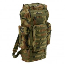 Рюкзак тактичний Brandit-Wea Kampfrucksack Molle 66л, 670х400х250 мм, камуфляж Woodland, код: 8071-10-OS