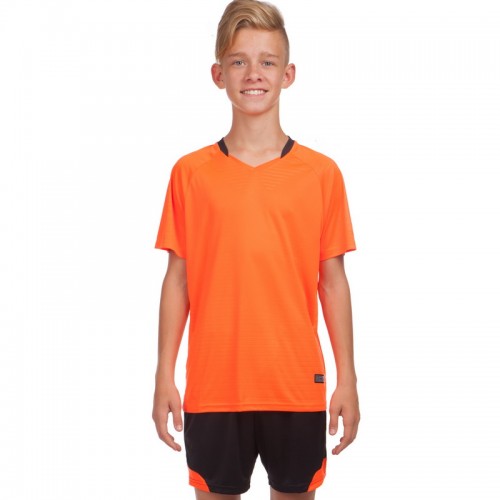 Футбольна форма підліткова PlayGame Lingo розмір 26, ріст 125-135, помаранчевий-чорний, код: LD-5022T_26ORBK