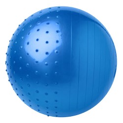 М'яч фітнес комбі FitGo 650 мм, синій, код: 5415-27B-WS