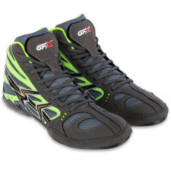 Борцовки GFX розмір 36, сірий-салатовий, код: GF-907_36GR Борцовки GFX розмір 36, сірий-салатовий, код: GF-907_36GR