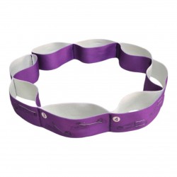 Еластичний стрічковий еспандер сегментований SNS WX-RT із 8 петлями, фіолетовий, код: 12737-SNS