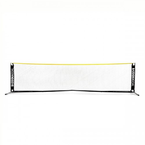Волейбольна сітка BazookaGoal 600x100 см,чорний-жовтий, код: 6207-IN