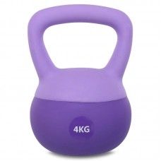 Гиря м"яка FitGo 4кг, фіолетовий, код: FI-0122-4_V Гиря м"яка FitGo 4кг, фіолетовий, код: FI-0122-4_V