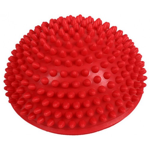 Напівсфера масажна кіндербол EasyFit 16 см м"яка червона, код: EF-4939-R-EF