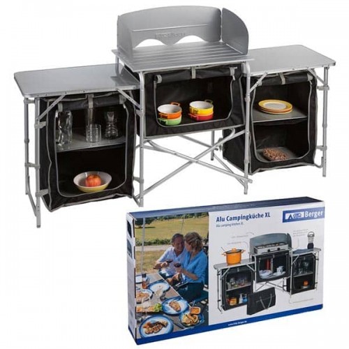 Стіл туристичний Camping Berger MT-2, код: 730190-WS Стіл туристичний Camping Berger MT-2, код: 730190-WS