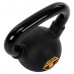 Гиря тренувальна цільна сталева з PVC покриттям Mdbuddy 6кг, чорний, код: TA-5428-6