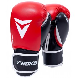 Боксерські рукавички V`Noks Lotta Red 10 унцій, код: 60019_10-RX