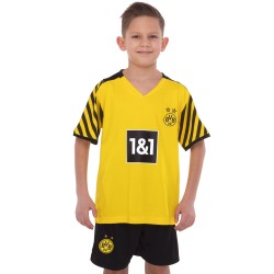 Форма футбольна дитяча PlayGame Borussia Dortmund домашня 2022, розмір 22, вік 8років, зріст 120-125, код: CO-3757_22