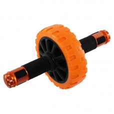 Колесо для пресу одинарне FitGo 14 см, рожевий, код: FI-0285_OR