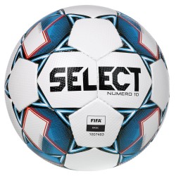 М"яч футбольний Select Numero 10 (FIFA Basic) v22 №4, біло-синій, код: 5703543291045
