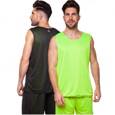 Форма баскетбольна чоловіча двостороння сітка PlayGame Lingo Stalker 3XL (ріст 175-180) салатовий-чорний, код: LD-8300_3XLLGBK Форма баскетбольна чоловіча двостороння сітка PlayGame Lingo Stalker 3XL (ріст 175-180) салатовий-чорний, код: LD-8300_3XLLGBK