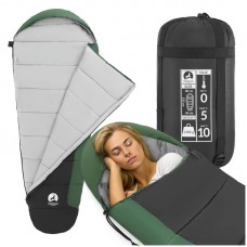 Спальний мішок (спальник) кокон Mountain Pro+ 0 ...+10°C R, Black/Olive, код: P-5905973400978