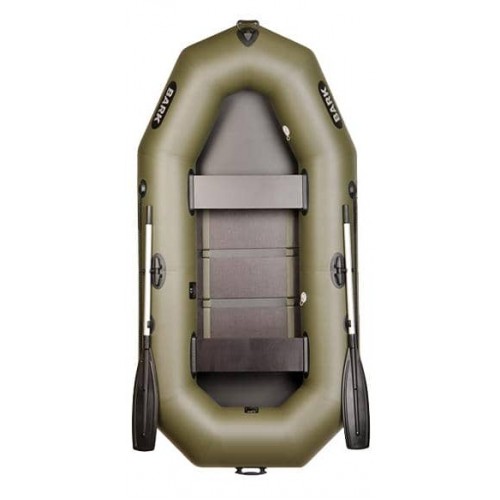 Двомісний надувний гребний човен Bark 2600х1300х340 мм, код: В-260 Двомісний надувний гребний човен Bark 2600х1300х340 мм, код: В-260