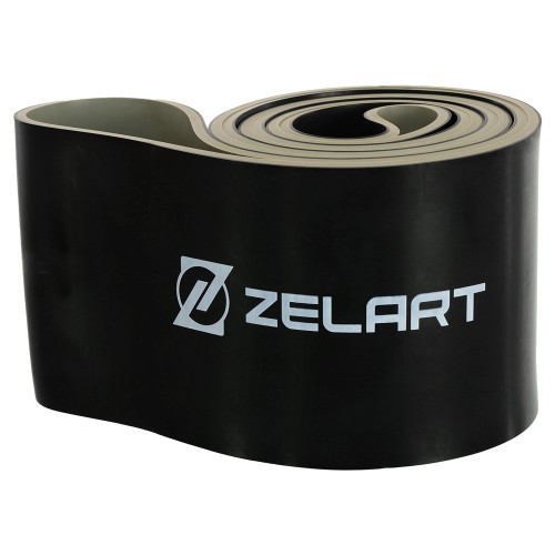 Гума петля для підтягувань та тренувань стрічка силова Zelart Power Loop 917г, чорний, код: FI-5439-8