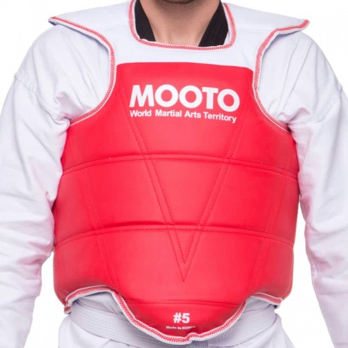 Захист корпусу та ключиці (жилет) двосторонній Mooto розмір 0 (зріст 130), червоний-синій, код: BO-5095_0 Захист корпусу та ключиці (жилет) двосторонній Mooto розмір 0 (зріст 130), червоний-синій, код: BO-5095_0