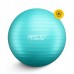 М"яч для фітнесу (фітбол) 4Fizjo 65 см Anti-Burst Mint, код: P-5905973404761