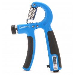 Еспандер кистьовий з регульованим навантаженням та лічильником Cornix 5-60 кг, синій-чорний, код: XR-0263 Еспандер кистьовий з регульованим навантаженням та лічильником Cornix 5-60 кг, синій-чорний, код: XR-0263