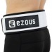 Пояс атлетичний посилений регульований Ezous Leather Sprot Belt розмір S, чорний, код: O-01_S