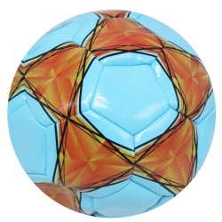 М”яч футбольний дитячий Toys №5, блакитний-коричневий, код: 207046-T