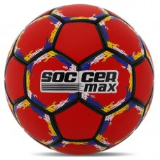 М"яч футбольний Soccermax №5, червоний, код: FB-4360_R