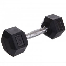 Гантель цільна шестигранна BioGym 1х5кг, код: SC-8013-5-S52