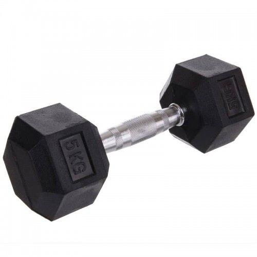 Гантель цільна шестигранна BioGym 1х5кг, код: SC-8013-5-S52